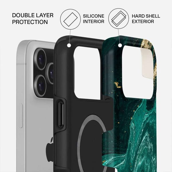 Burga Emerald Pool - Apple iPhone 17 Pro Max Tough MagSafe Skyddsskal