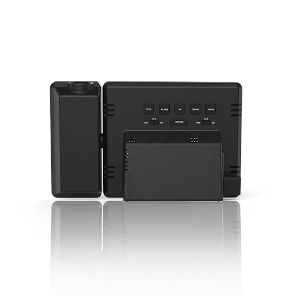 HAMA Väckarklocka Projektion Plus Charge - Svart Black