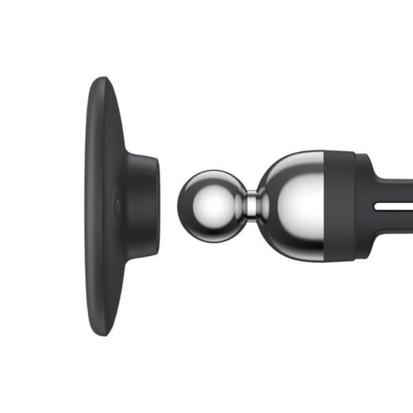 Baseus C01 Overseas Edition Magneettinen Auton Ilmaventtiilipidike Black