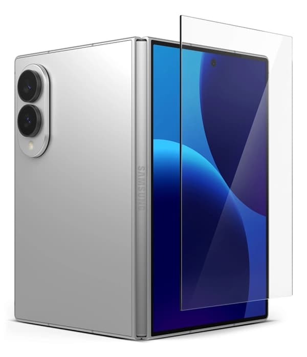 [2-Pack] Ringke Galaxy Z Fold 8 Härdat Glas Skärmskydd Display - Clear