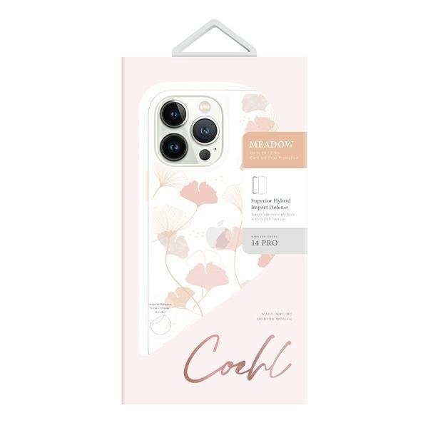 UNIQ iPhone 14 Pro Skal Coehl Meadow - Rosa