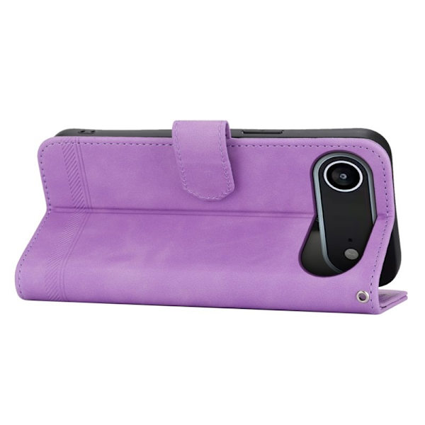 DIERFENG DF-03 iPhone Air Plånboksfodral Konstläder - Lila