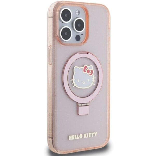 Hello Kitty iPhone 15 Pro Max Mobilskal MagsafeElectrop Logo