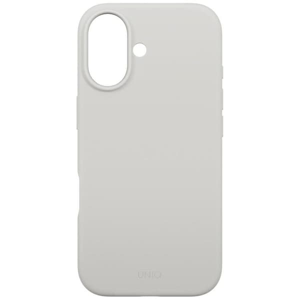 UNIQ Mobilskal till iPhone 17 MagSafe Lino - Ljusgrå Grå
