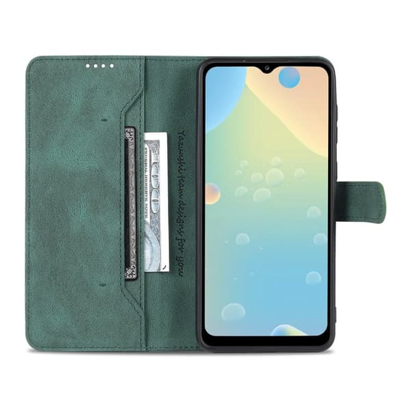 AZNS Plånboksfodral Samsung Galaxy A53 5G Konstläder - Grön