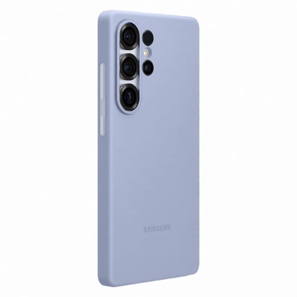 Telefontaske til Samsung Galaxy S25 Ultra Silikone - Lyseblå Blå