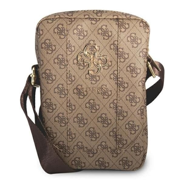 Guess Computer Sleeve 8\" Computer Sleeve 4G Big Metal Logo - Brun Brun