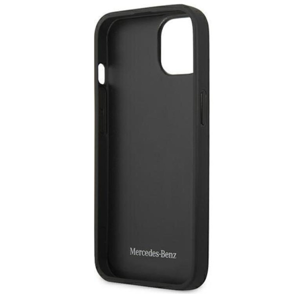 Mercedes iPhone 15 Plus Mobilskal Læder Urban - Sort Black