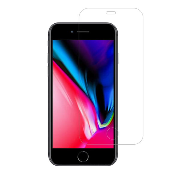 [1-PACK] Härdat Glas Skärmskydd iPhone 8 Plus / iPhone 7 Plus Transparent