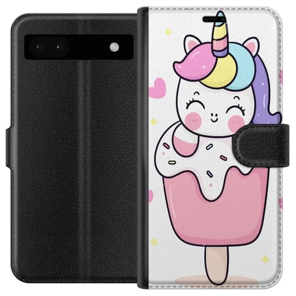 Pung Taske til Google Pixel 6a med Happy Unicorn