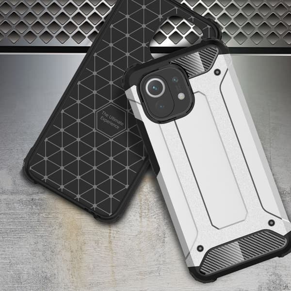 Armor Guard Hybrid Mobilskal Til Xiaomi Mi 11 - Svart Black