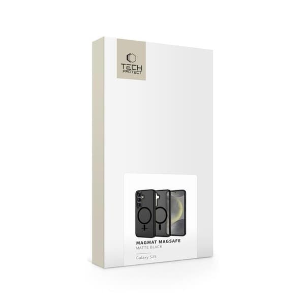 Tech-Protect Telefontaske til Galaxy S25 Magsafe Magmat - Mat Sort Svart