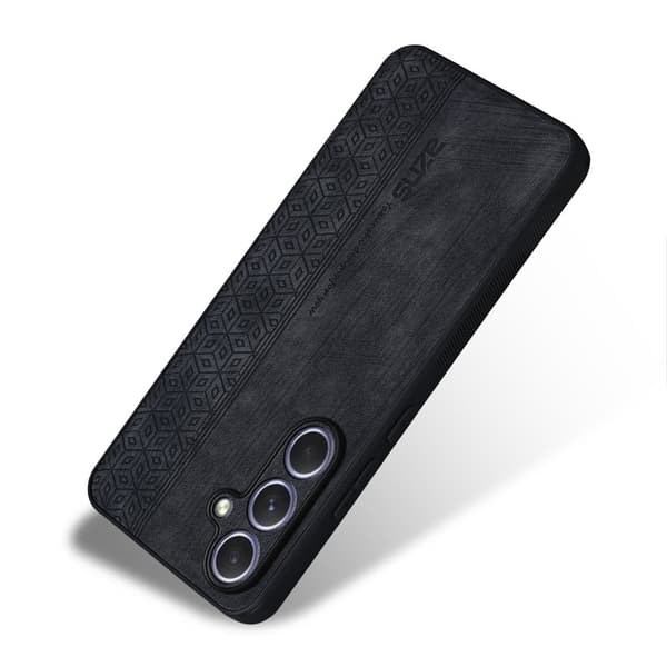 AZNS Samsung Galaxy S26/S26 Pro Skal PU Läder Skydd - Svart