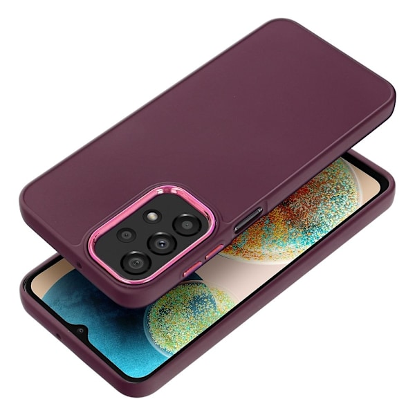 Holdbart FRAME Cover til Samsung A23 5G lilla Lila
