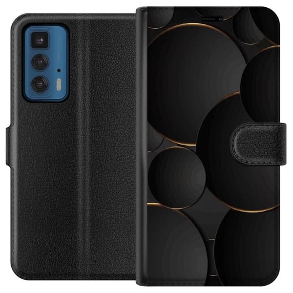 Plånboksfodral till Motorola Edge 20 Pro med Lyxig Cirklar