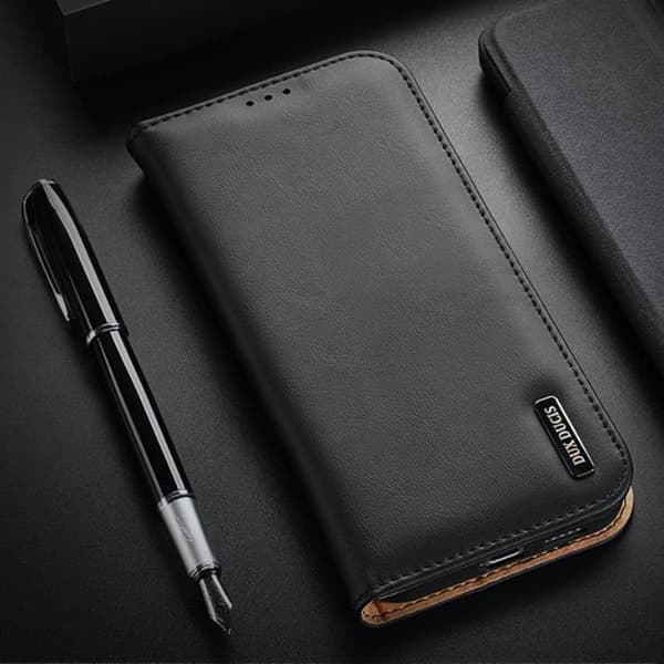 Dux Ducis Hivo Ægte Læder Etui Galaxy S22 Plus - Sort Black
