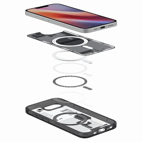 Spigen Telefontaske til iPhone 16e Magsafe Ultra Hybrid - En Sort Svart