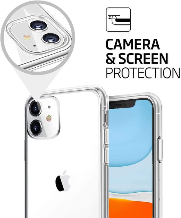 Mobilskal till iPhone X/Xs TPU - Transparent Transparent