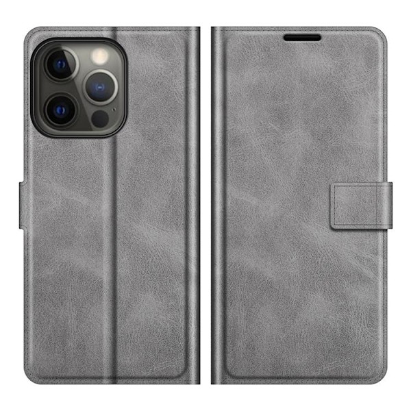 BooM RFID-suojattu lompakkokotelo iPhone 12 Pro Max - Harmaa Grå