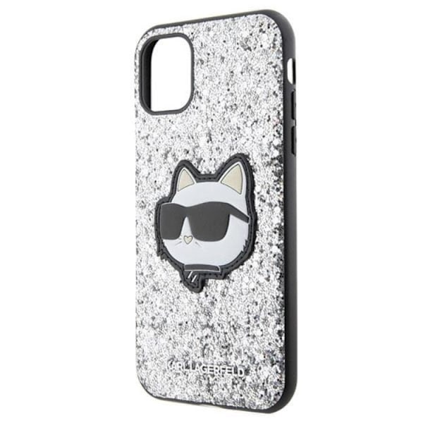 Karl Lagerfeld iPhone 11/XR Mobilskal Glitter Choupette Patch
