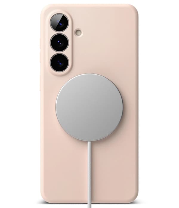 Ringke Mobilskal För Galaxy S26 Plus Magsafe Silikon - Rosa Sand Rosa