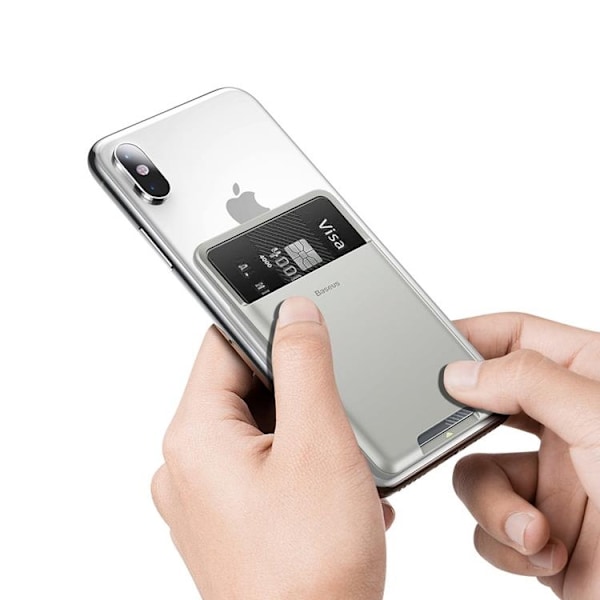 Baseus Korthållare Smartphones - Grå Grå