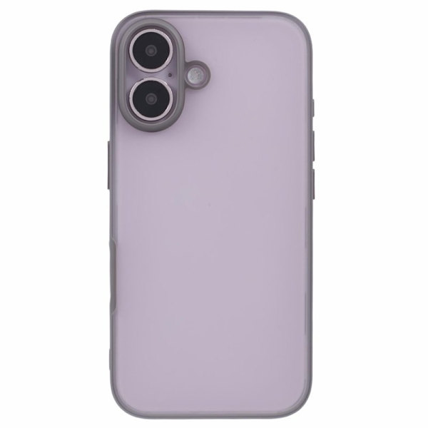 X-LEVEL Mobilskal till iPhone 16 PC+TPU Matt Skydd - Grå