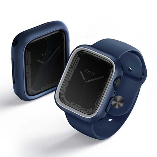UNIQ Apple Watch 4/5/6/7/8/SE (44/45mm) Taske - Grå/Blå Blå
