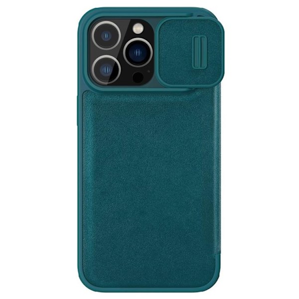 Nillkin iPhone 14 Plus Plånboksfodral QinPro - Grön Grön
