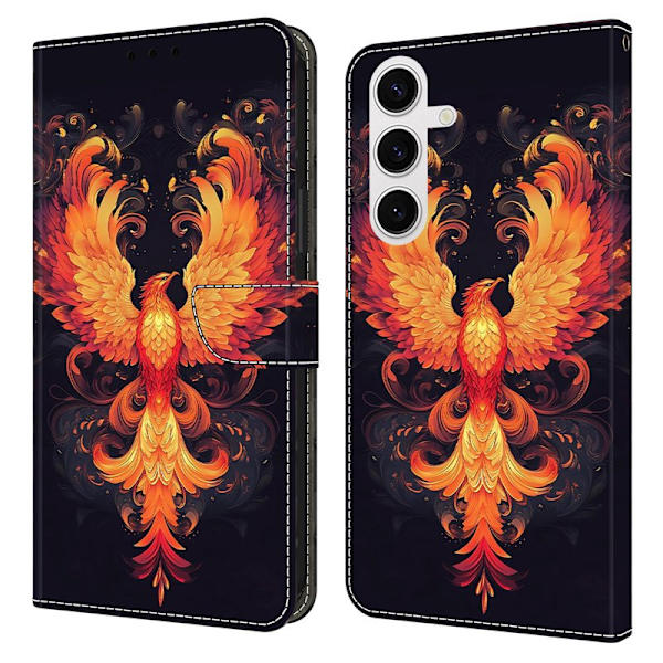 Plånboksfodral för Samsung Galaxy S26 Konstläder Ställ - Eldfågel