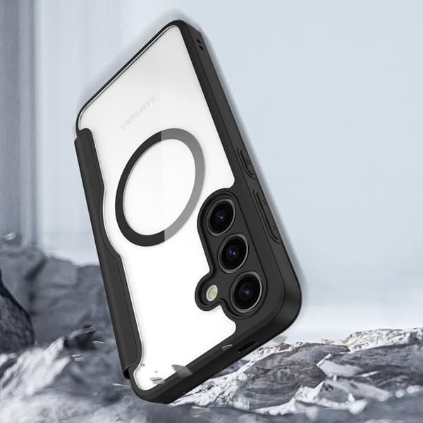 Dux Ducis Galaxy S24 Plus Plånboksfodral Magsfae Skin X Pro - Svart Black