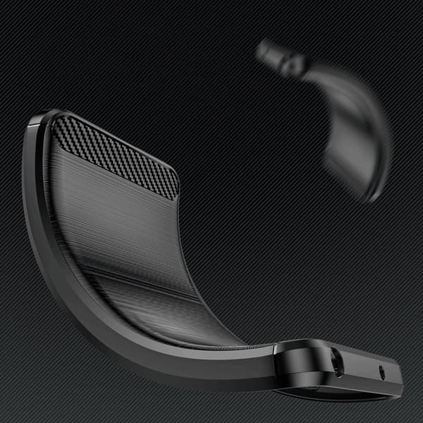 Mobilskal till Galaxy S25 Ultra Carbon Flexible - Svart Svart