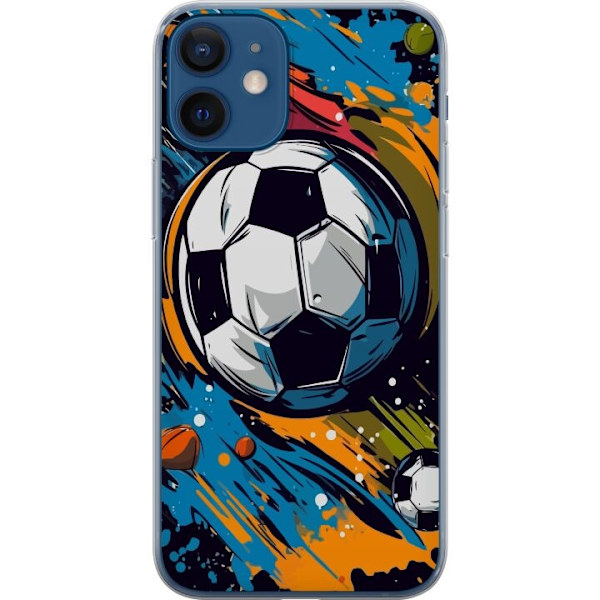 Mobilskal till Apple iPhone 12 mini med Fotbollar
