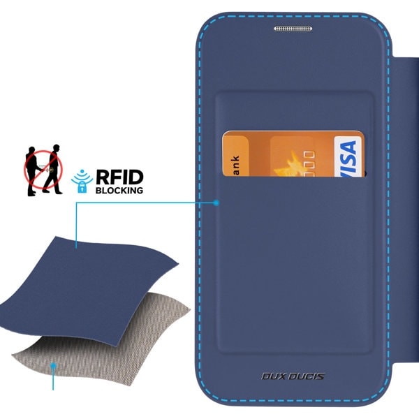 Dux Ducis iPhone 15 Plus Plånboksfodral Magsfae Skin X Pro