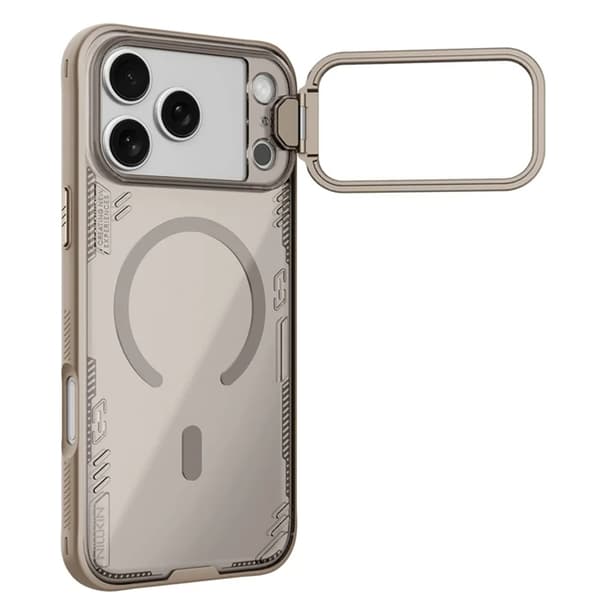 NILLKIN Mobilskal till iPhone 17 Pro Max Magsafe Iceblade Prop - Guld Guld