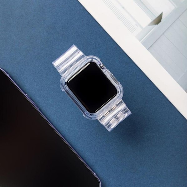 Armband kompatibelt med Apple Watch 3 / 2 38mm - Röd Röd