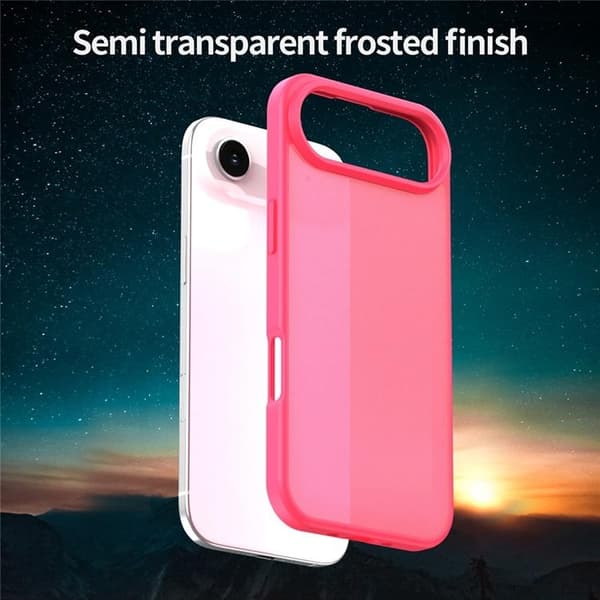 Mobilskal till iPhone Air Skin Touch Matte - Rosa Rosa