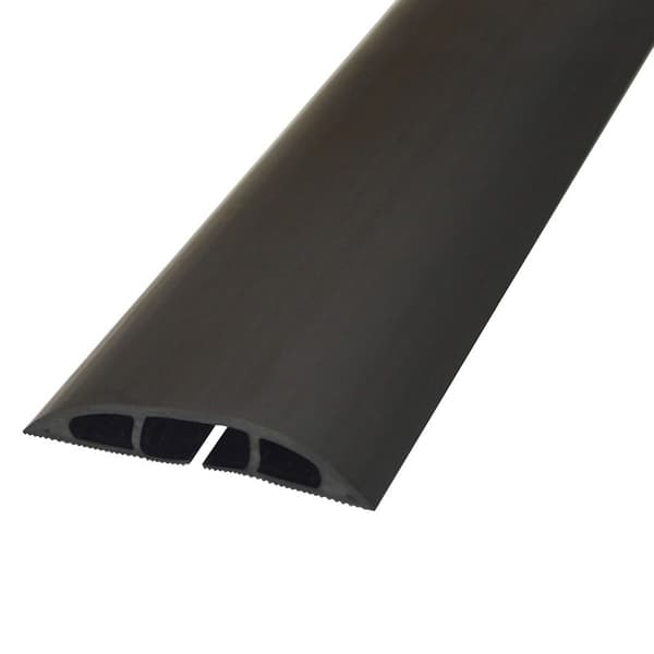 D-LINE Kabelkanal Gulv PVC Sort 1,8m