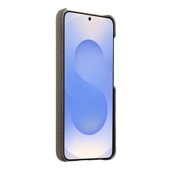 MELKCO Mobilskal för Samsung Galaxy S26 Plus Magnetiskt Äkta läder - Grå