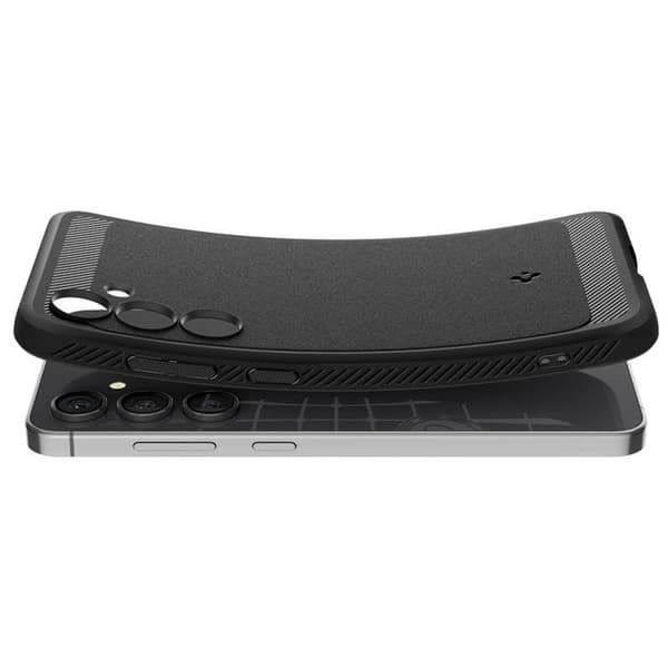 Spigen Mobilskal till Galaxy S24 FE Rugged Armor - Svart Svart