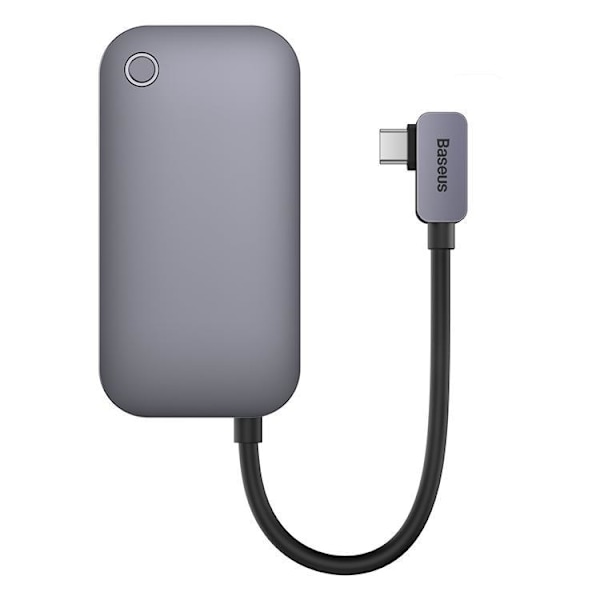 Baseus 6in1 Universal HUB USB-C - Mörk Grå Svart