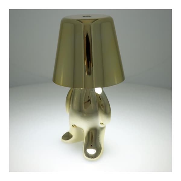 Sengebordlampe GOLD MAN Stående (model 8) MLTL Guld