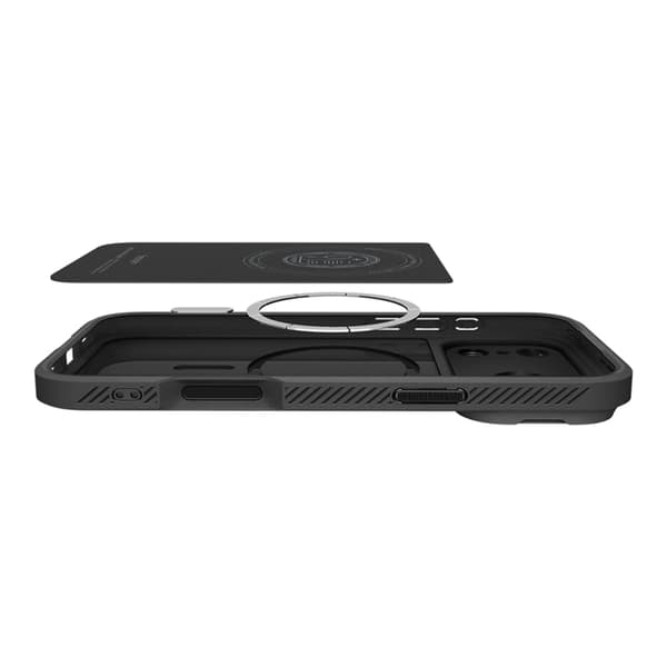 Spigen Mobilcover til iPhone 17 Pro Max MagSafe Optik Armor - Sort Svart