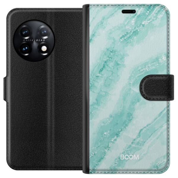 OnePlus 11 Pung Taske med Mint Marmor