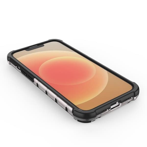 iPhone 14 Plus Skal Honeycomb Armored Hybrid - Transparent Transparent