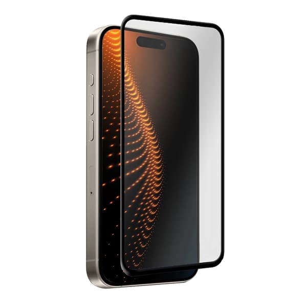 SBS iPhone 15 Plus Härdat Glas Skärmskydd D30 - Svart