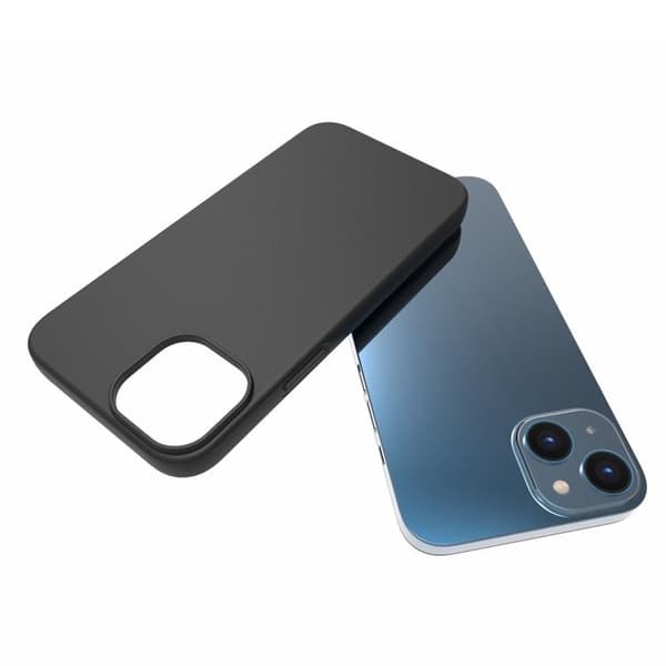 iPhone 14 Plus Cover Ultra Slim TPU - Sort Black