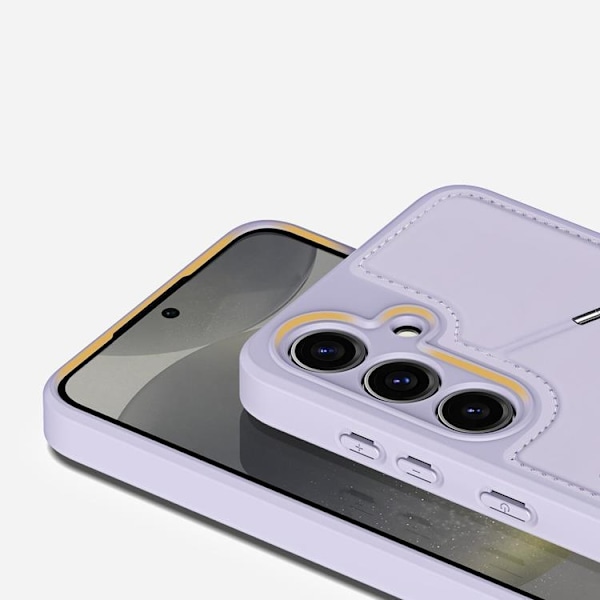 Dux Ducis Galaxy S24 Mobilskal Magsafe Korthållare Rafi II - Lila