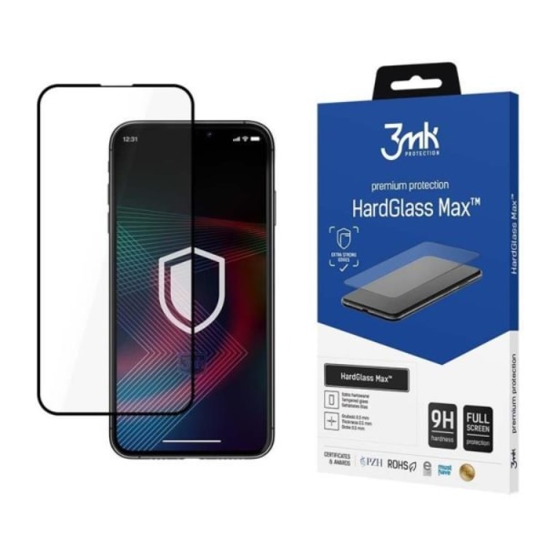 3MK iPhone 14 Pro Skärmskydd i Härdat glas - Clear