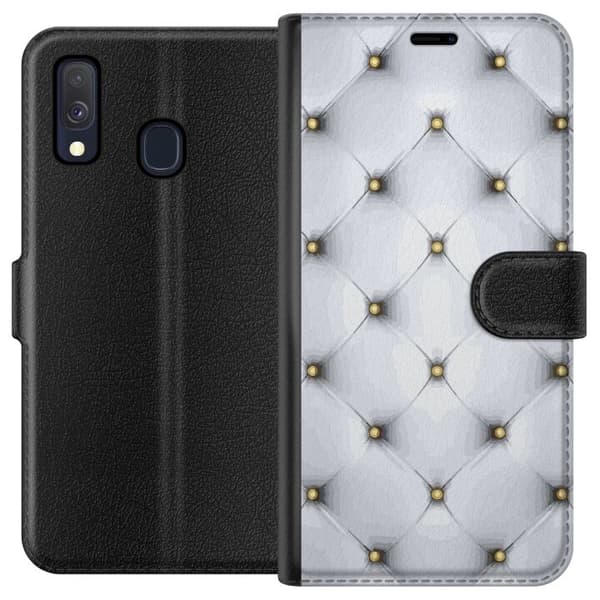 Plånboksfodral till Samsung Galaxy A40 med Fancy
